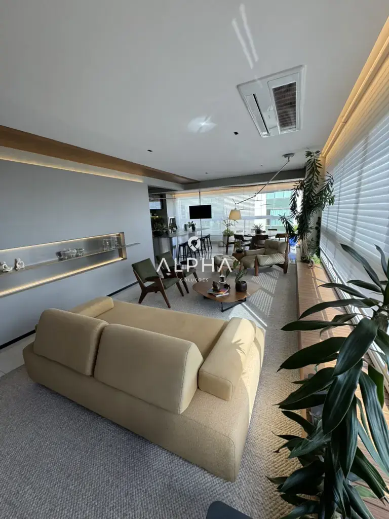 Apartamento de Alto Padrão no Horizonte Flamboyant – 177m², Vista para o Parque, Projeto Assinado todo Mobiliado