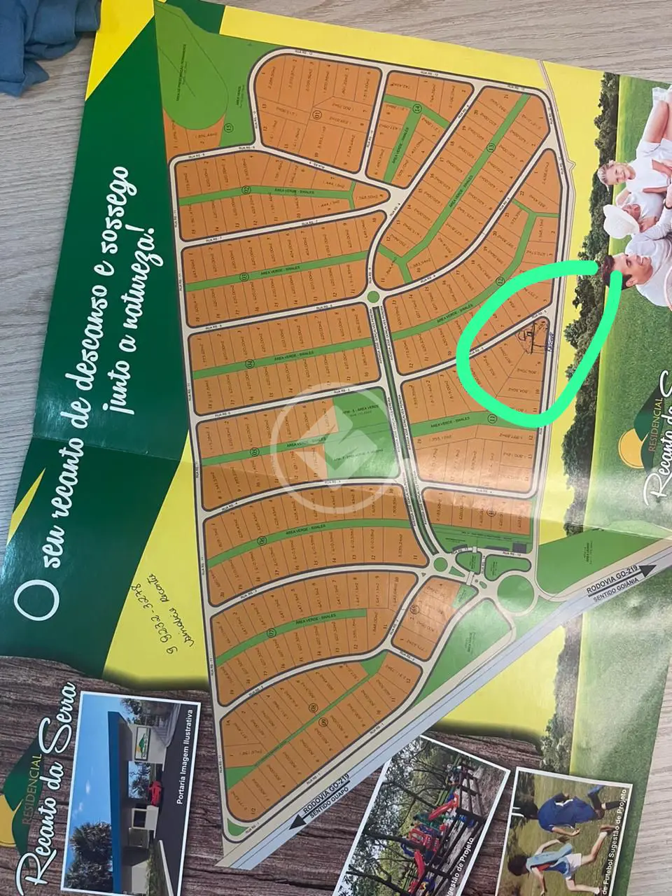 Terreno Condomínio Zona Rural, Guapó - GO — foto 1