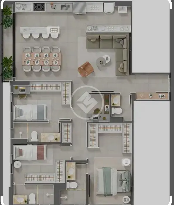 Image 9 - Apartamento em Jardim Goiás, Goiânia - GO