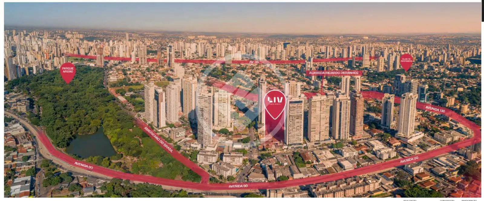 Imagem 2 - Loft / Studio em Setor Marista, Goiânia - GO