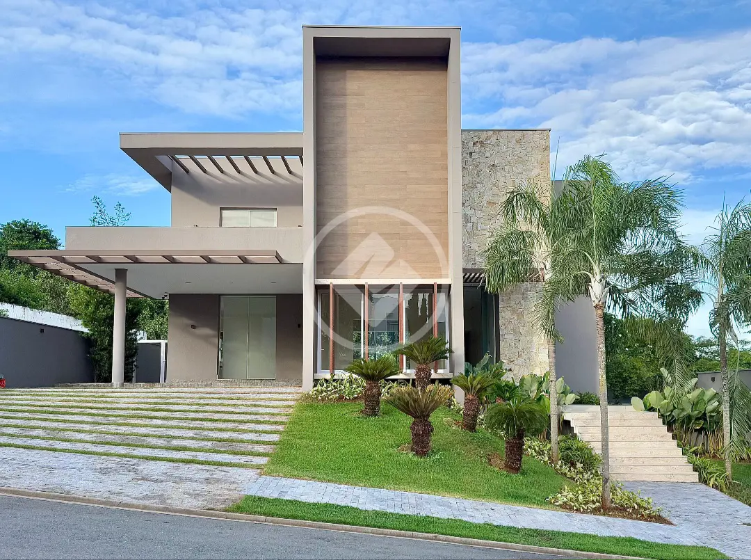 Sobrado Em Condomínio Alphaville Flamboyant Residencial Araguaia, Goiânia - GO — foto 1