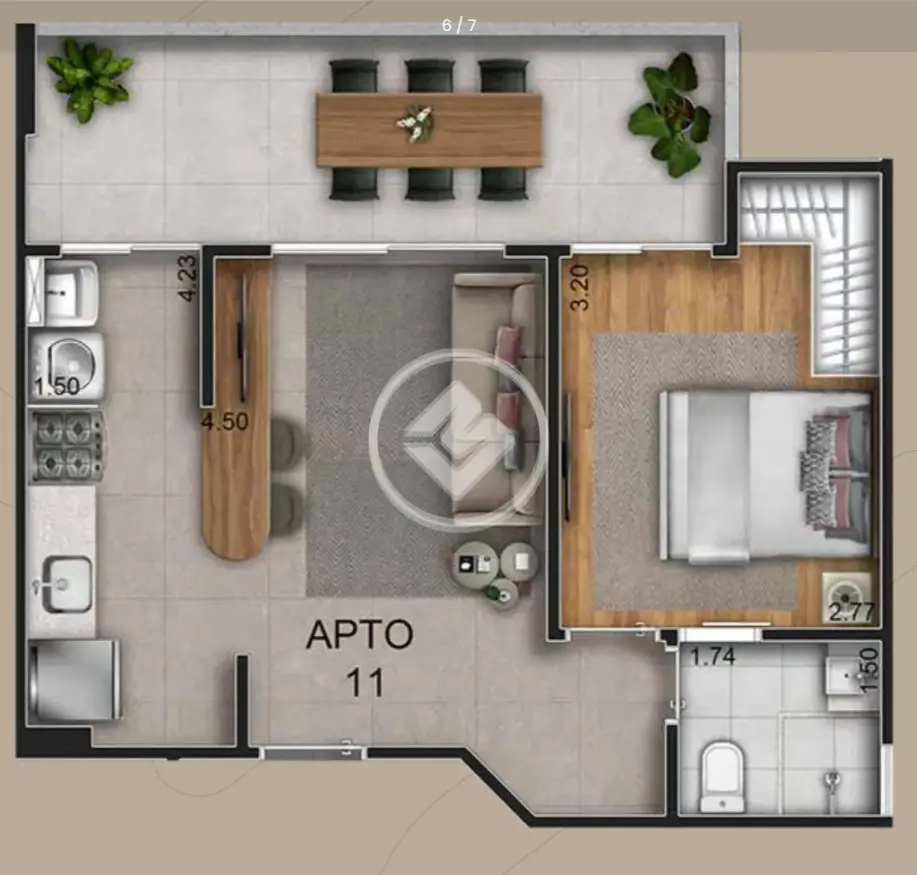 Image 13 - Apartamento em PARK LOZANDES, Goiânia - GO