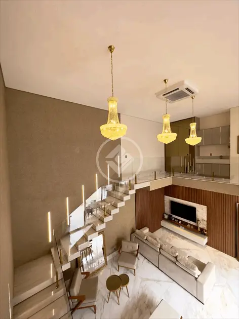 Imagem 6 - Sobrado Em Condomínio em Residencial Goiânia Golfe Clube, Goiânia - GO