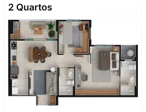 Apartamento Vila Alto da Glória, Goiânia - GO — foto 2