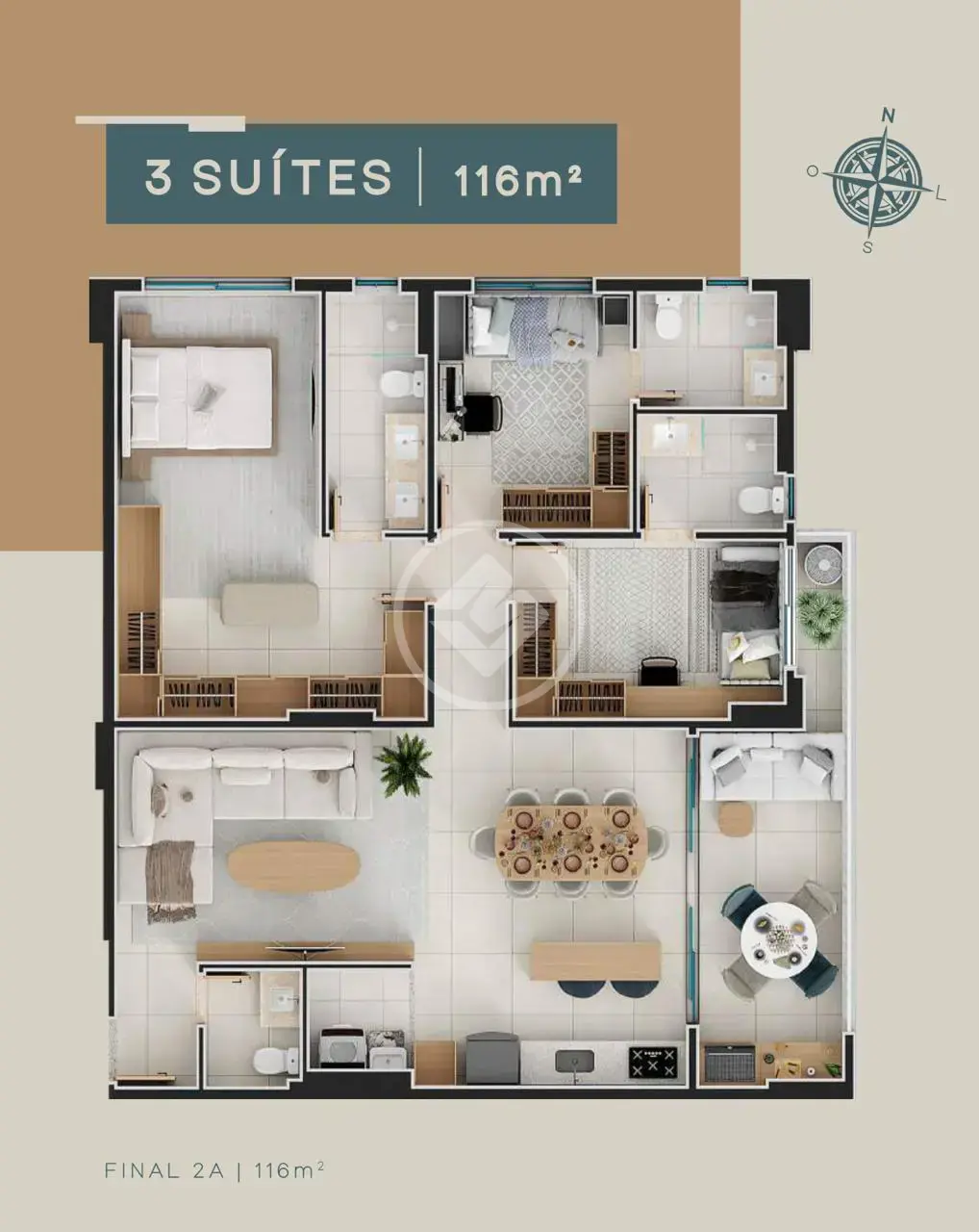 Imagem 3 - Apartamento em Setor Oeste, Goiânia - GO