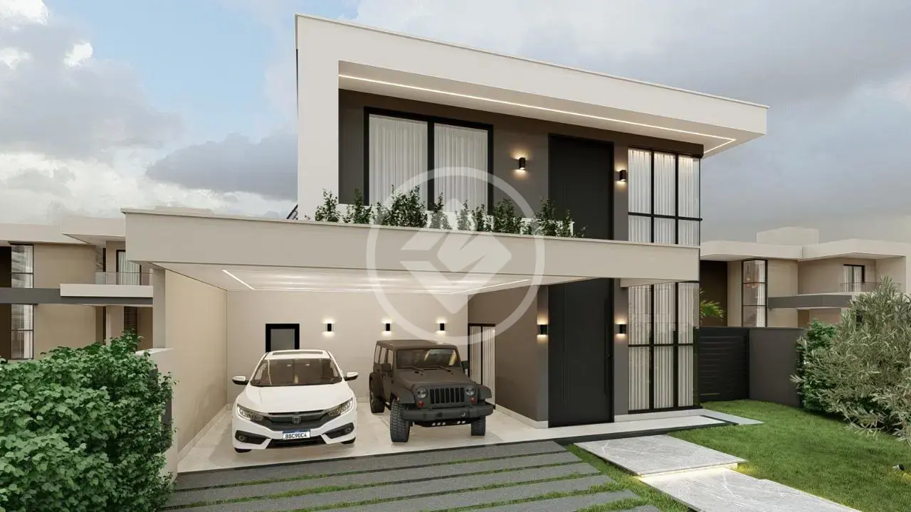 Imagem 1 - Sobrado Em Condomínio em Residencial Villagio Toscana, Goiânia - GO