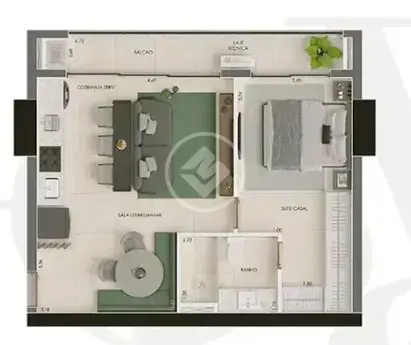 Image 12 - Apartamento em Setor Marista, Goiânia - GO