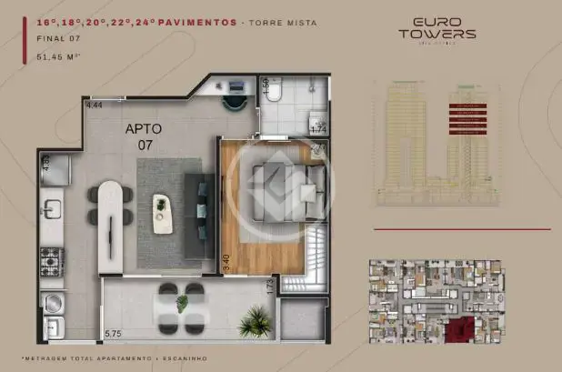 Imagem 5 - Apartamento em Park Lozandes, Goiânia - GO