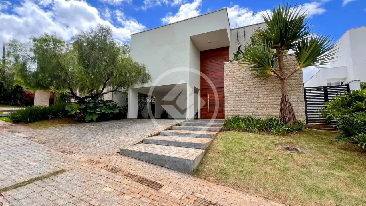 Imagem 1 - Sobrado Em Condomínio em Alphaville Flamboyant Residencial Araguaia, Goiânia - GO