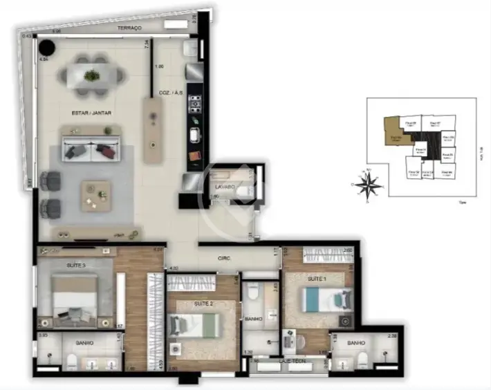 Imagem 6 - Apartamento em Setor Bueno, Goiânia - GO