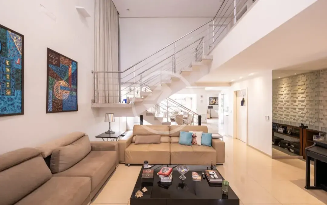 Imagem 1 - Sobrado Em Condomínio em Alphaville Flamboyant Residencial Araguaia, Goiânia - GO
