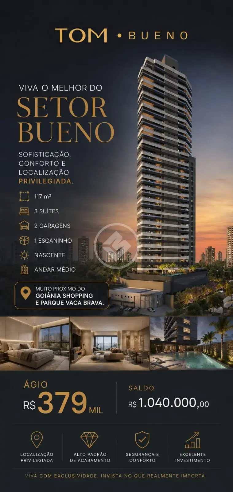 Image 3 - Apartamento em Setor Bueno, Goiânia - GO