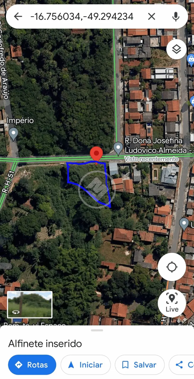 Imagem 1 - Terreno em Cidade Vera Cruz, Aparecida de Goiânia - GO