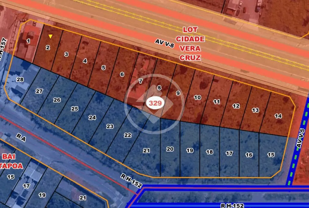 Terreno Cidade Vera Cruz, Aparecida de Goiânia - GO — foto 1