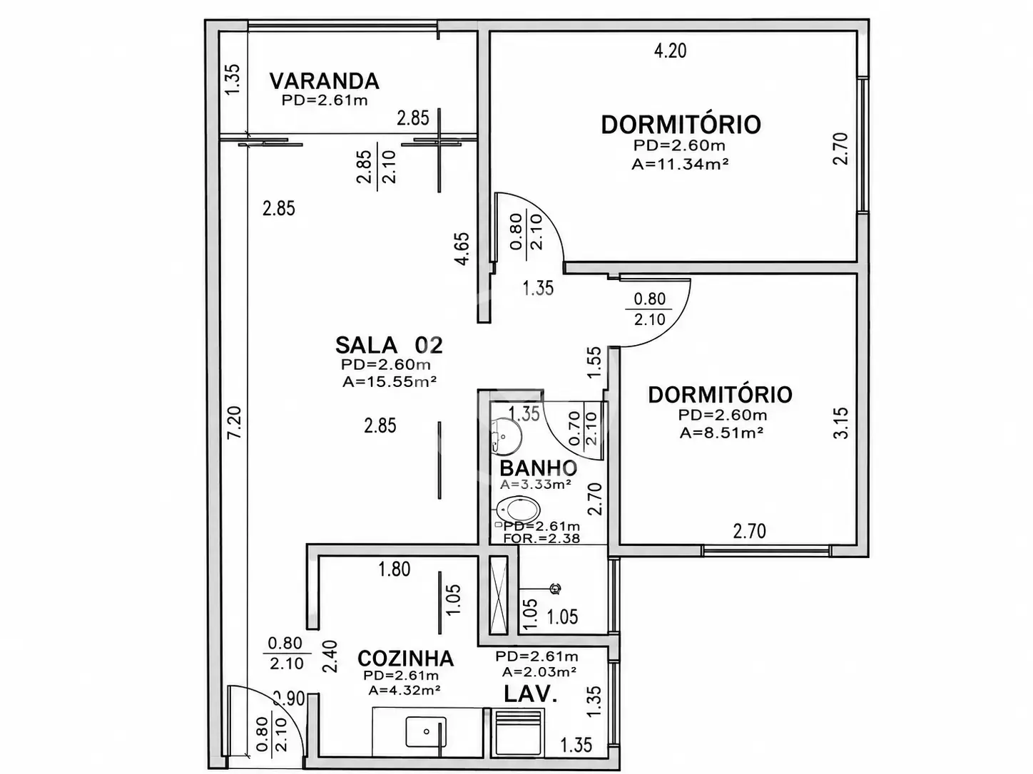 Image 20 - Apartamento em Conjunto Habitacional Pedro Perri, Araçatuba - SP