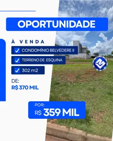 Terreno Condomínio Condomínio Belvedere II, Cuiabá - MT — foto 1