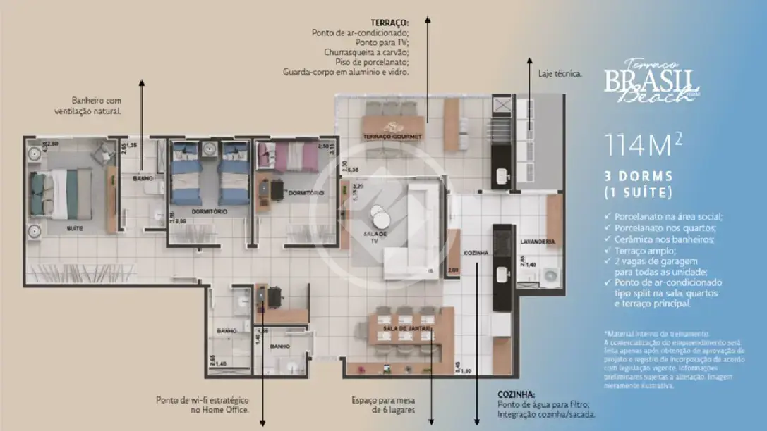 Imagem 4 - Apartamento em Ribeirão do Lipa, Cuiabá - MT