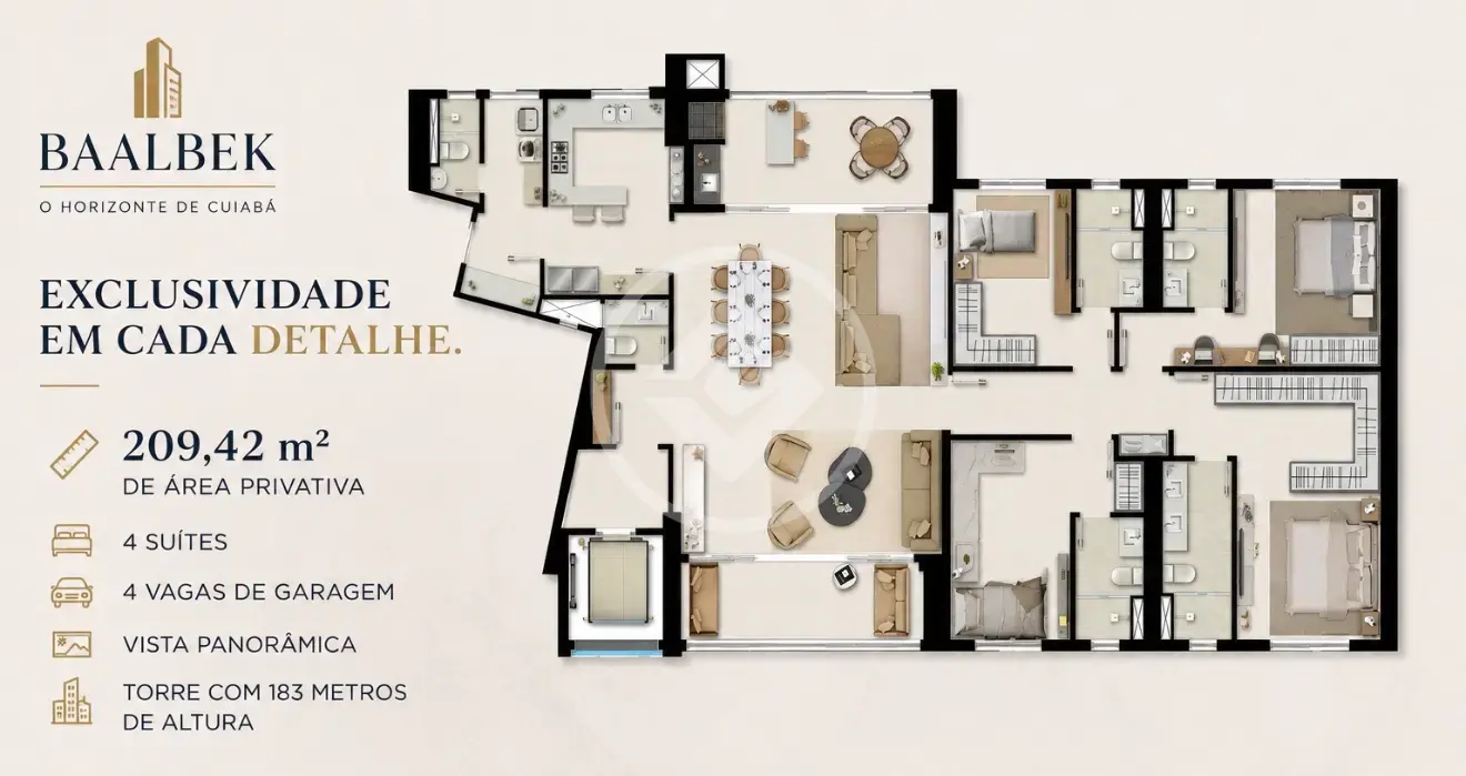 Image 2 - Apartamento em Santa Rosa, Cuiabá - MT