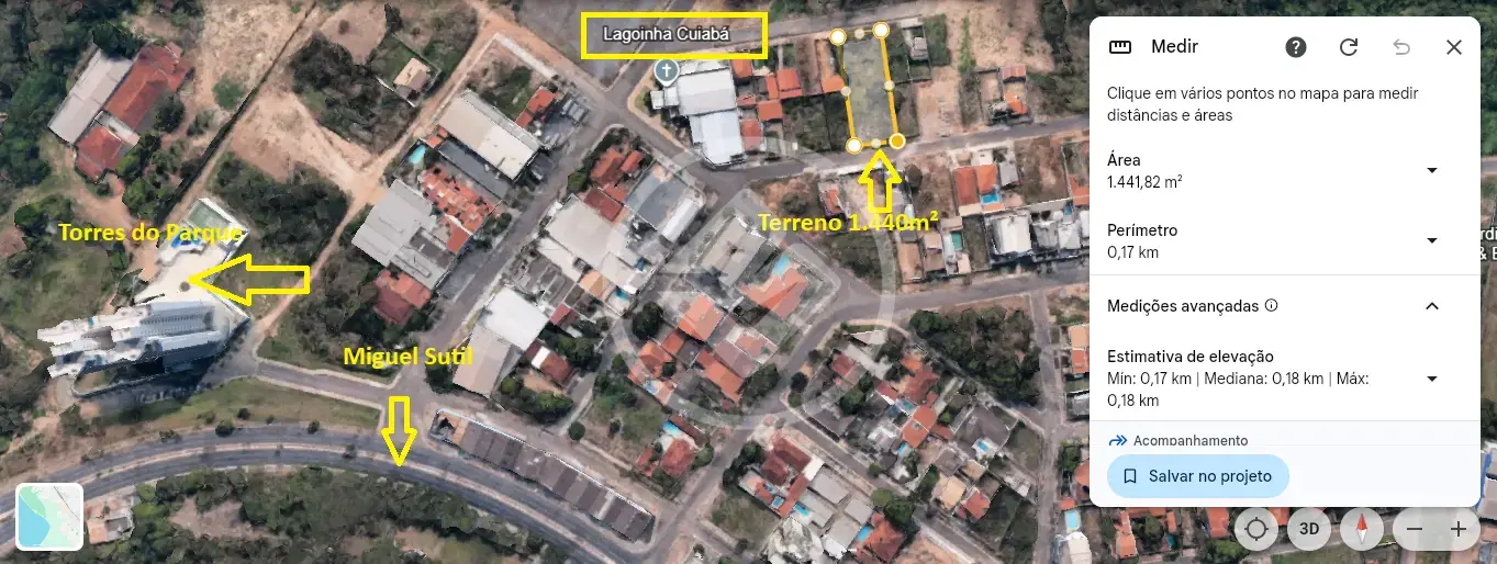 Imagem 1 - Terreno em Jardim Santa Marta, Cuiabá - MT