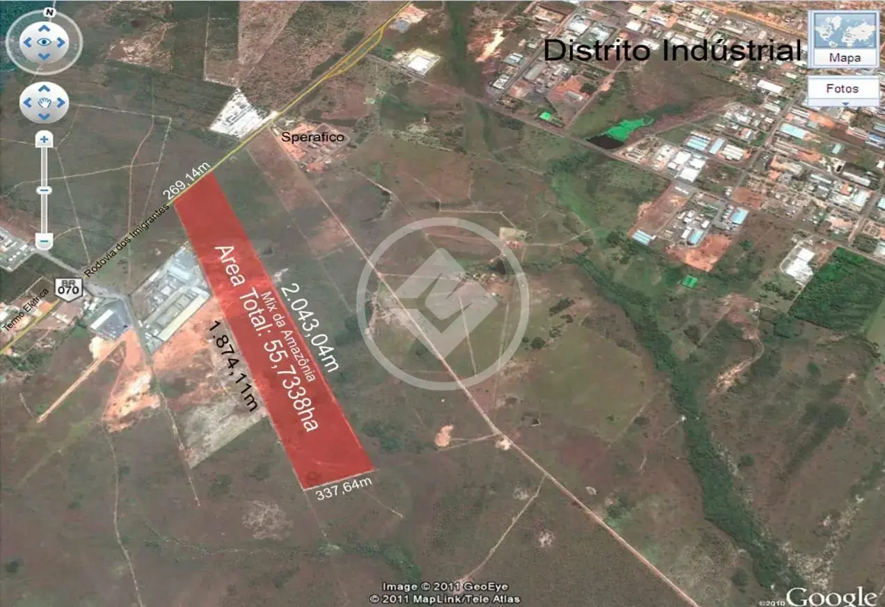 Imagem 1 - Terreno em DISTRITO INDUSTRIAL, Cuiabá - MT