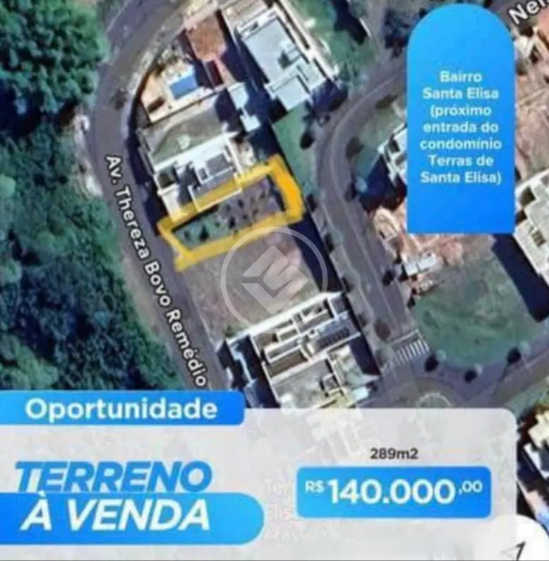 Terreno Jardim Terras de Santa Elisa, Araras - SP — foto 1