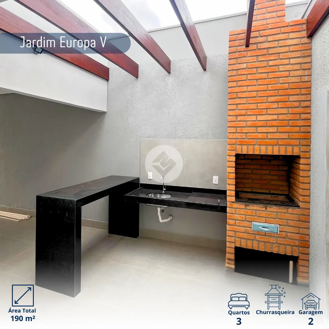 Casa Jardim Europa V, Araxá - MG — foto 1