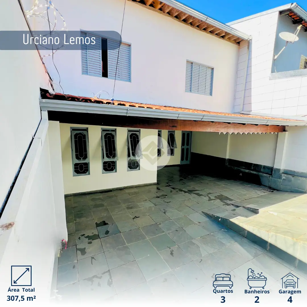 Imagem 1 - Casa em Urciano Lemos, Araxá - MG