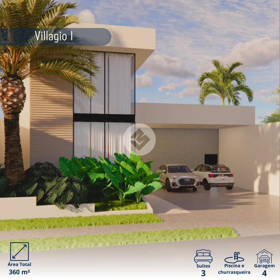 Imagem 1 - Casa em Loteamento Residencial Villágio I, Araxá - MG