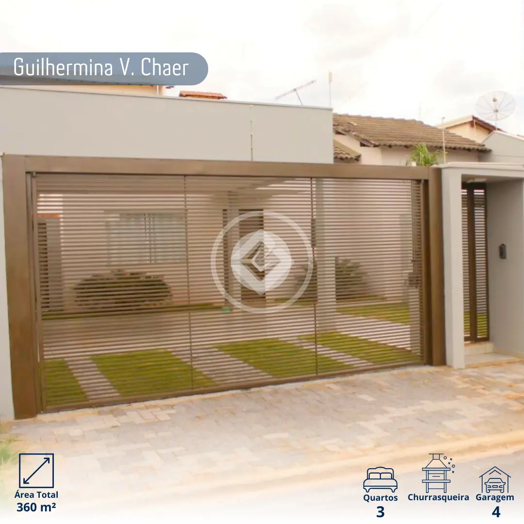 Imagem 1 - Casa em Guilhermina Vieira Chaer, Araxá - MG