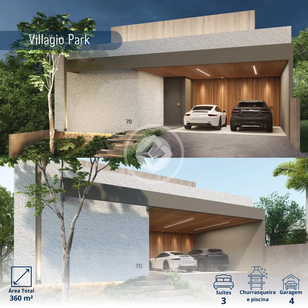 Imagem 1 - Casa Condomínio em Loteamento Residencial Condomínio Villágio II, Araxá - MG
