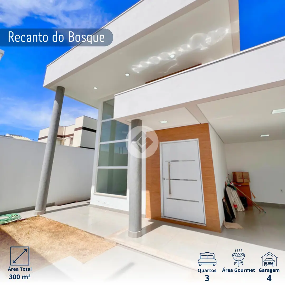 Imagem 1 - Casa em Recanto do Bosque, Araxá - MG