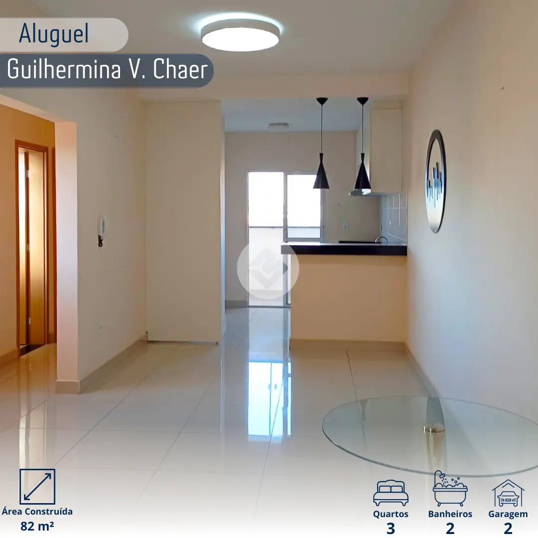 Apartamento Guilhermina Vieira Chaer, Araxá - MG — foto 1