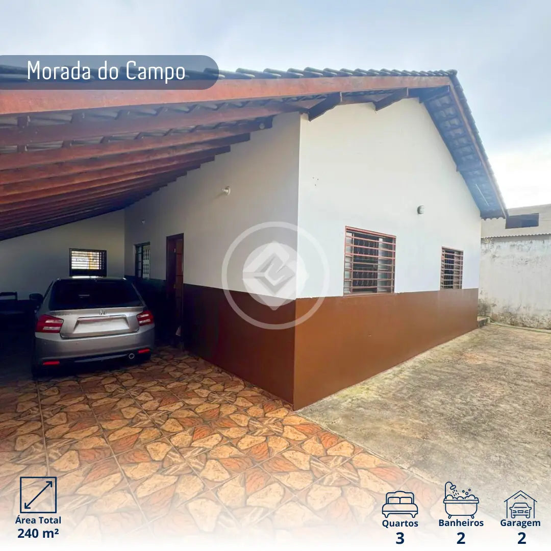 Imagem 1 - Casa em Loteamento Novo Pão de Açucar, Araxá - MG
