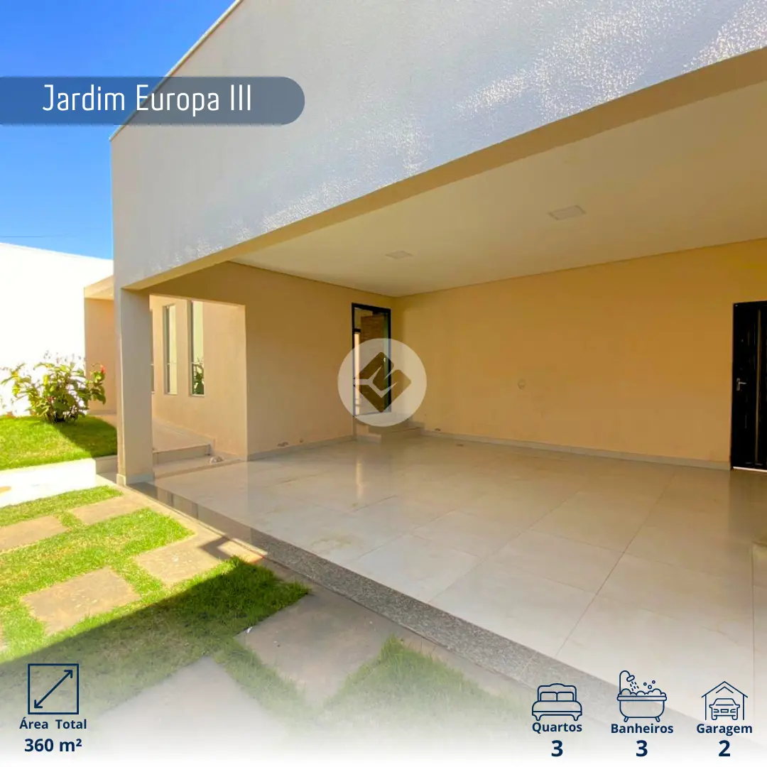 Imagem 1 - Casa em Jardim Europa, Araxá - MG