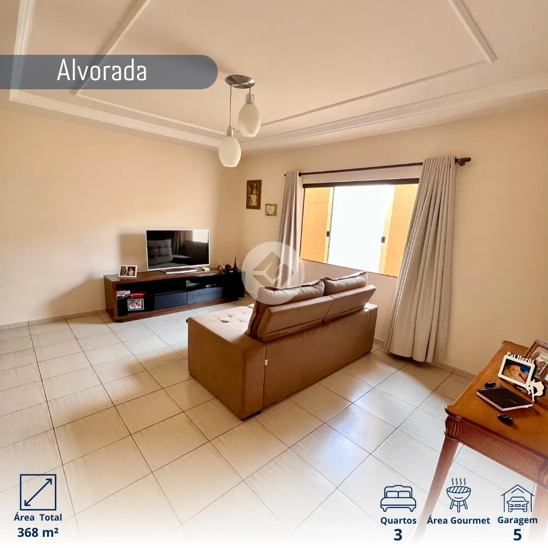 Imagem 1 - Casa em Alvorada, Araxá - MG