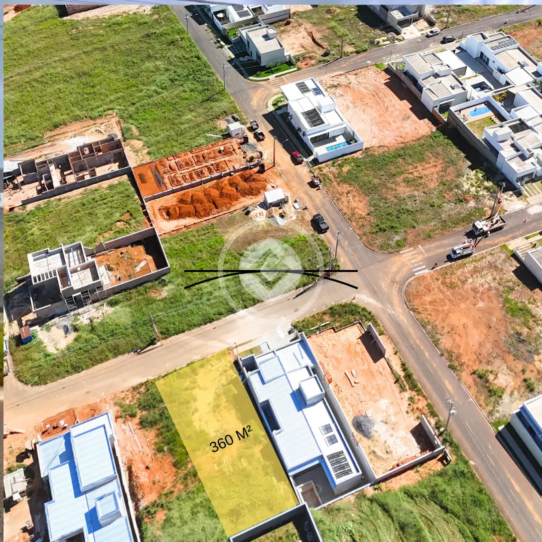 Imagem 1 - Terreno Condomínio em Loteamento Residencial Condomínio Villágio II, Araxá - MG
