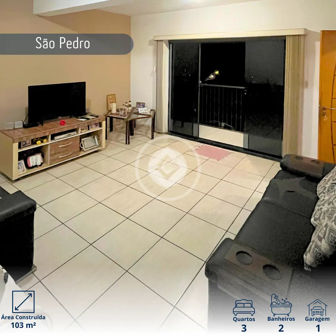 Imagem 1 - Apartamento em Vila São Pedro, Araxá - MG