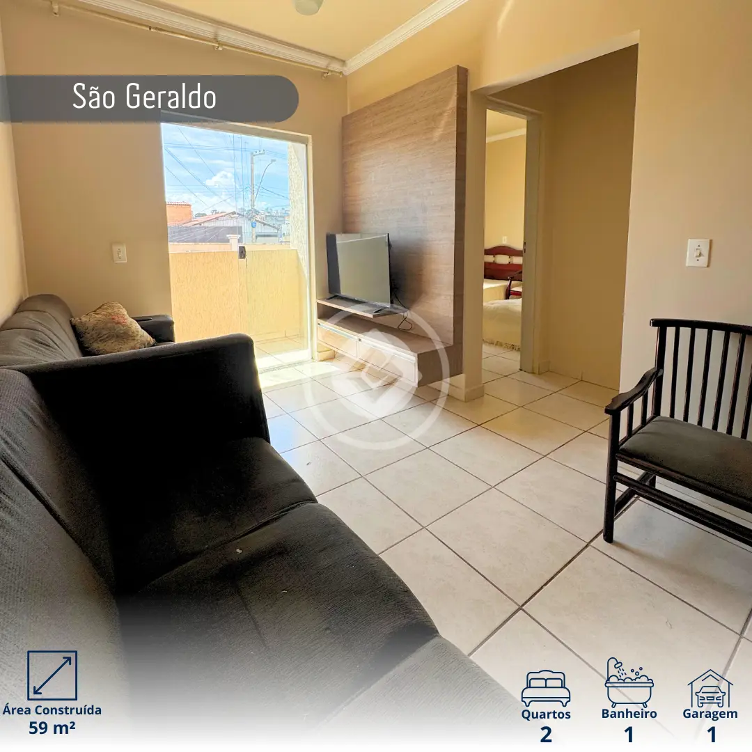 Apartamento São Geraldo, Araxá - MG — foto 1