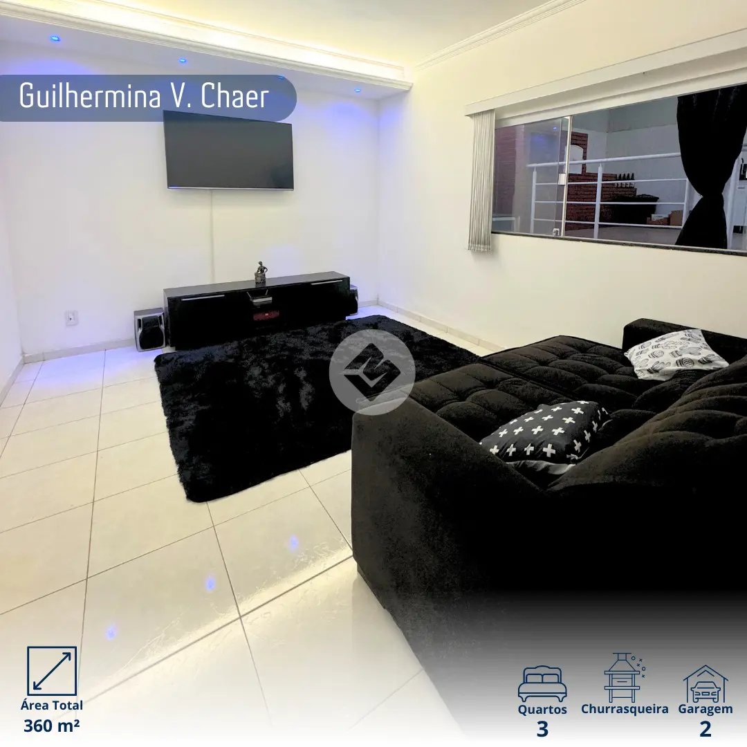Imagem 1 - Casa em Guilhermina Vieira Chaer, Araxá - MG