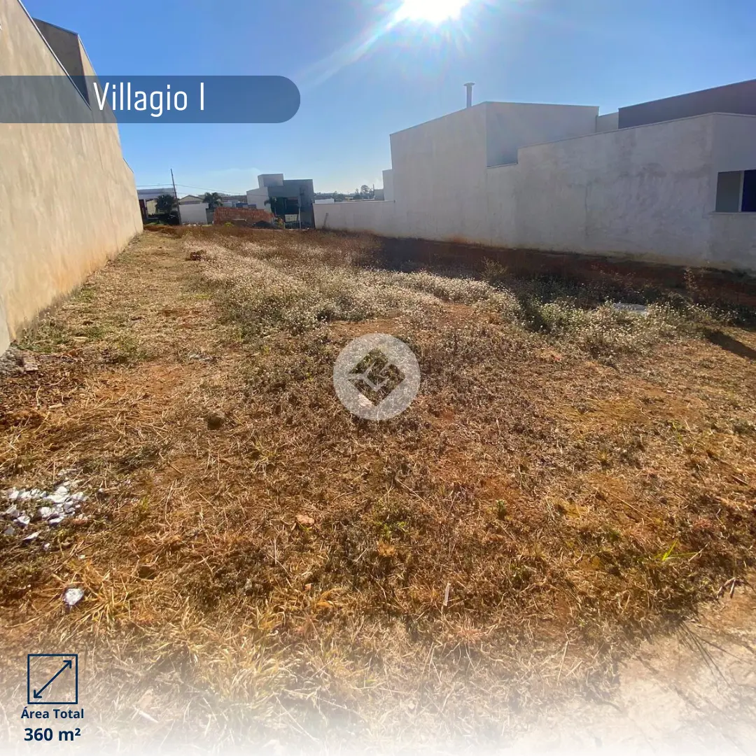 Terreno Condomínio Loteamento Residencial Villágio I, Araxá - MG — foto 1