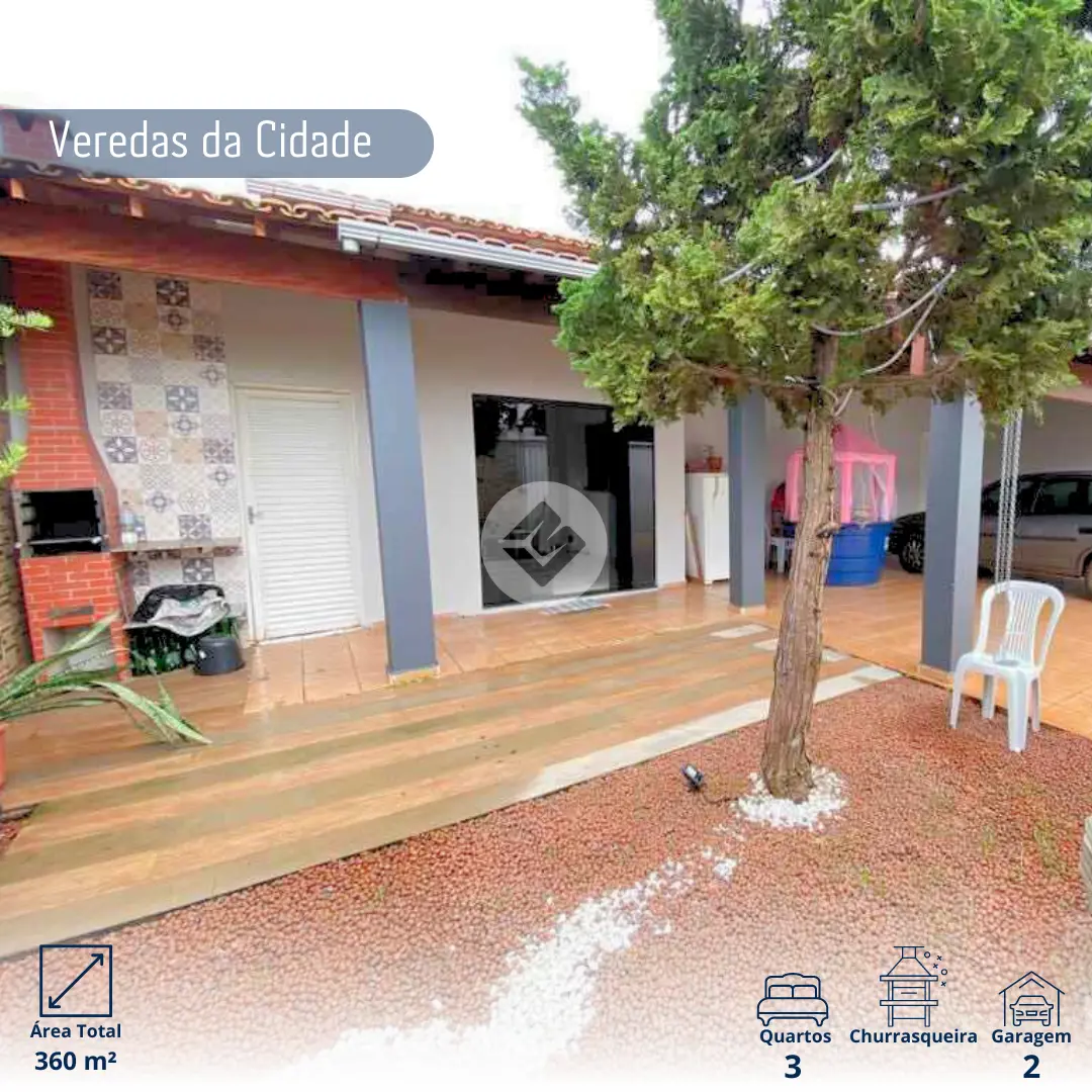 Imagem 1 - Casa em Veredas da Cidade, Araxá - MG