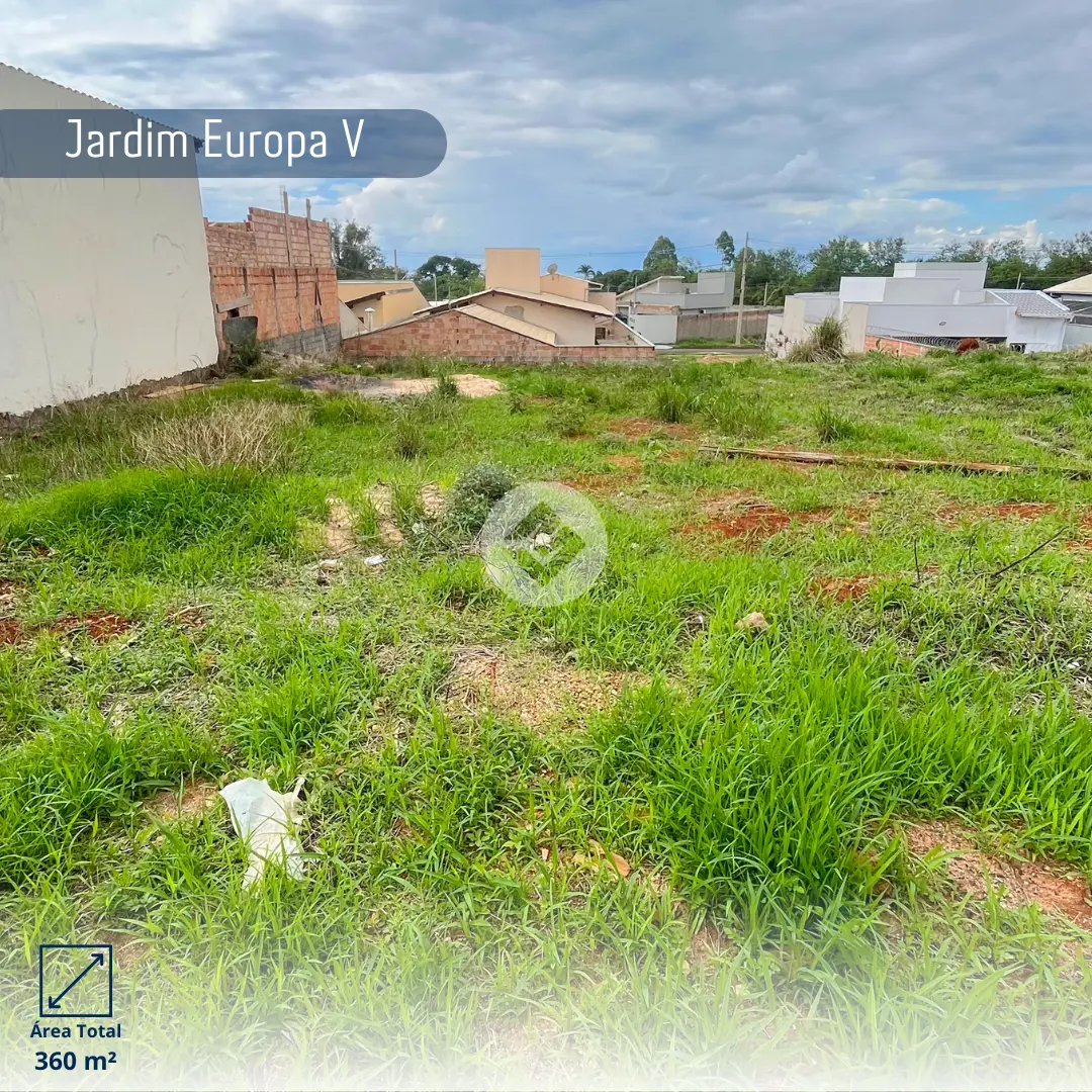 Imagem 1 - Terreno em Jardim Europa V, Araxá - MG