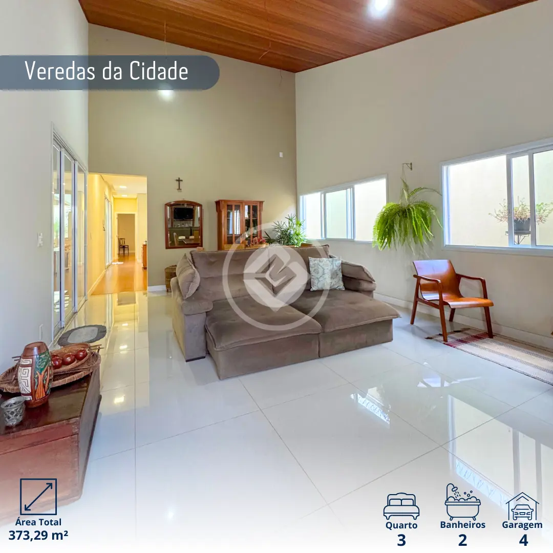 Imagem 1 - Casa em Veredas da Cidade, Araxá - MG
