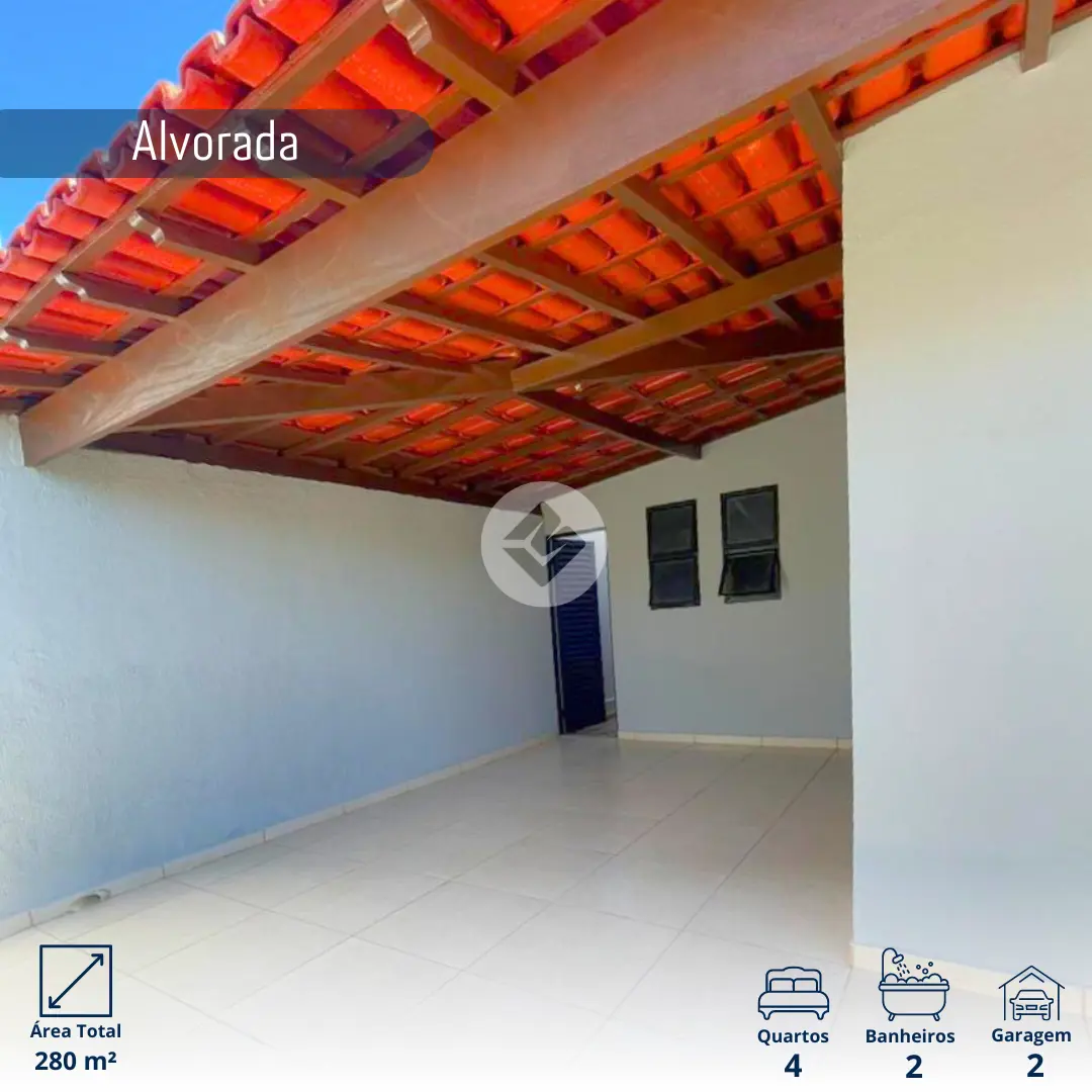Imagem 1 - Casa em Alvorada, Araxá - MG