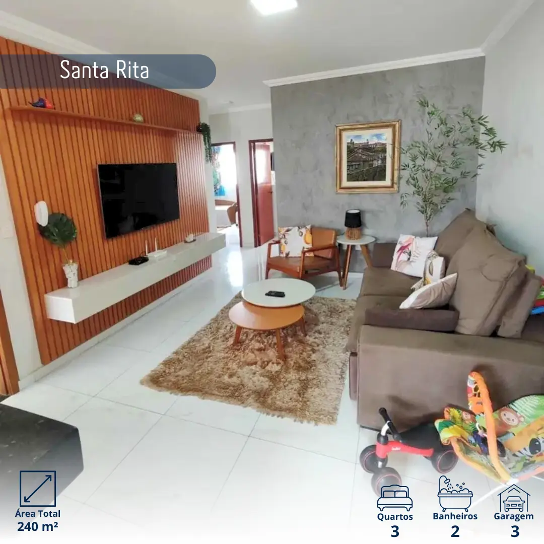 Imagem 1 - Casa em Santa Rita, Araxá - MG