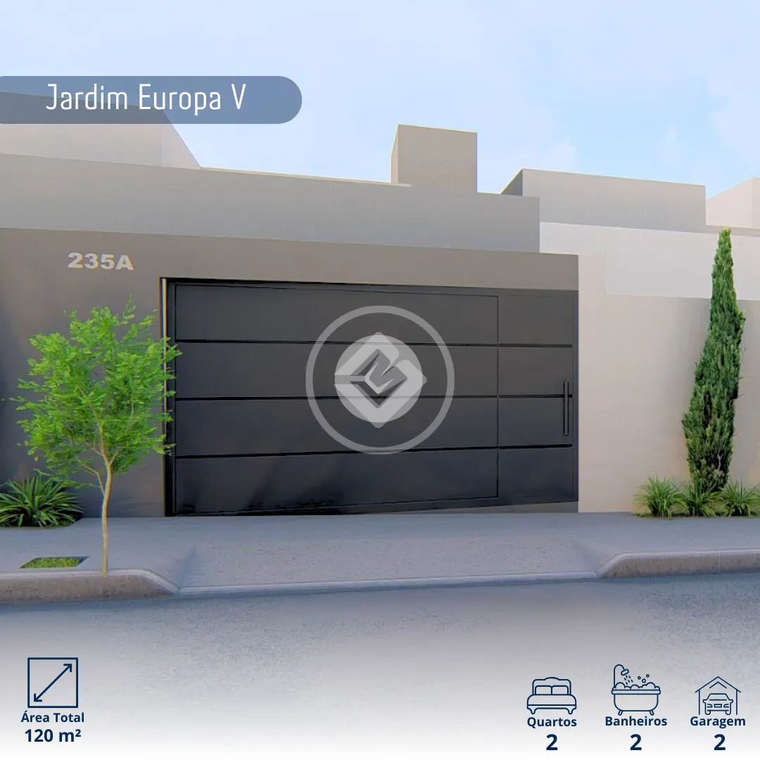 Imagem 1 - Casa em Jardim Europa V, Araxá - MG