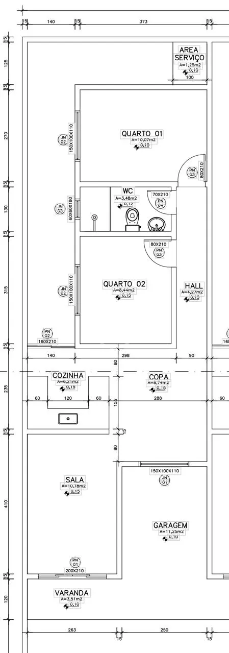 Casa Loteamento Residencial Dona Adélia II, Araxá - MG — foto 1