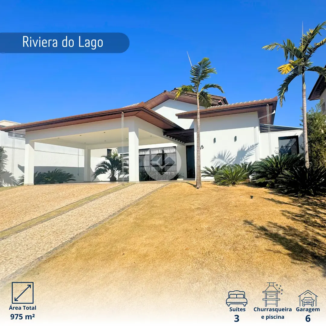 Casa Condomínio Riviera do Lago, Araxá - MG — foto 1