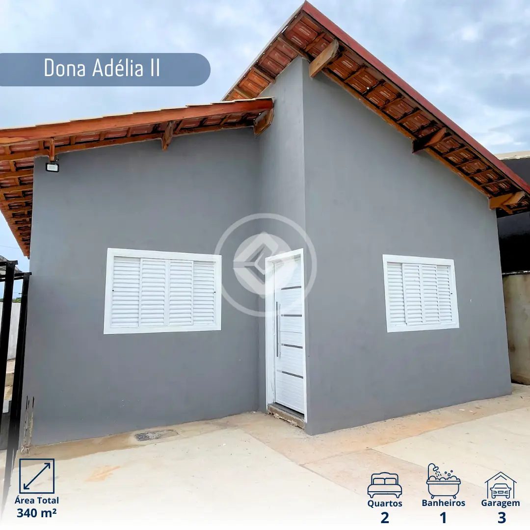 Casa Loteamento Residencial Dona Adélia II, Araxá - MG — foto 1