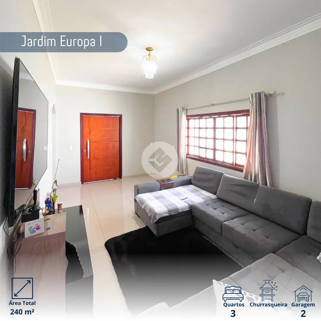 Imagem 1 - Casa em Jardim Europa, Araxá - MG